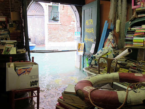 Venice at its finest: The Acqua Alta Bookshop Venice at its finest: The Acqua Alta Bookshop