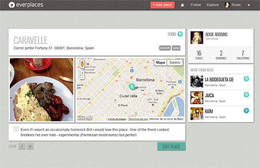 App of the month: Everplaces