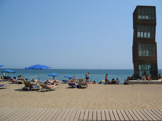 August in Barcelona: the world is yours