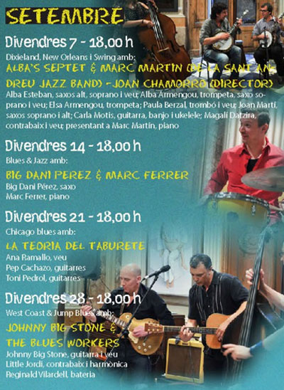 Blues Fridays at the Museum of Modern Art in Barcelona Blues Fridays at the Museum of Modern Art in Barcelona