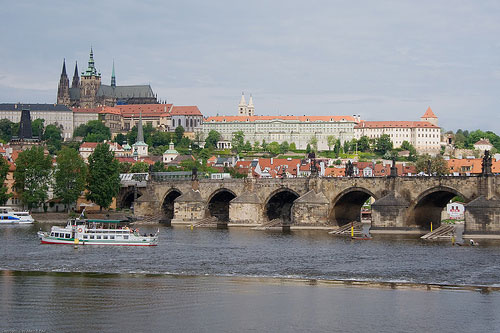 The Charles Bridge in Prague The Charles Bridge in Prague