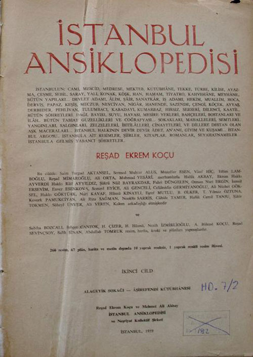 Encyclopedia of Istanbul Encyclopedia of Istanbul
