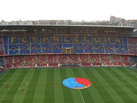 The Festa del Gamper at Camp Nou