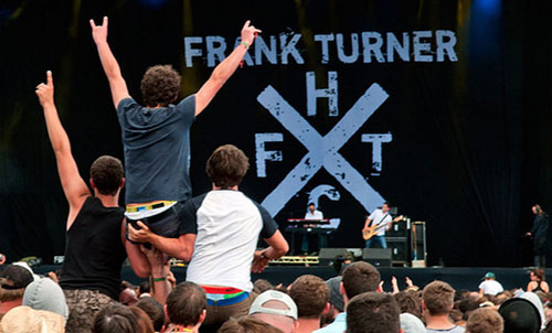 Frank Turner in concert in Amsterdam