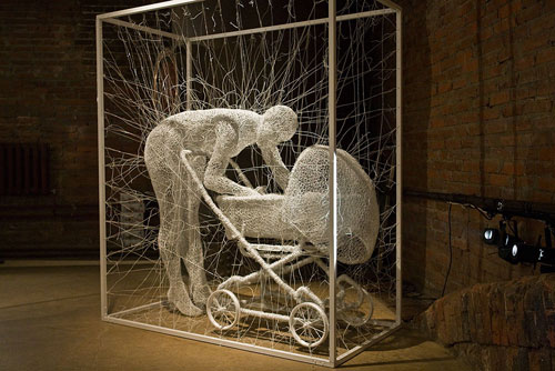 Antony Gormley exhibits in the MACRO in Roma Antony Gormley exhibits in the MACRO in Roma