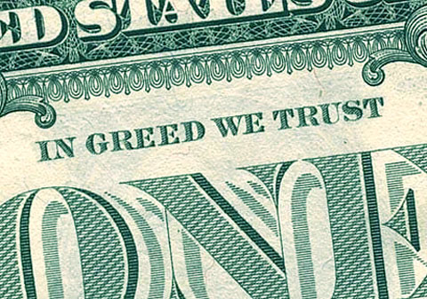 Greed and a world without money Greed and a world without money