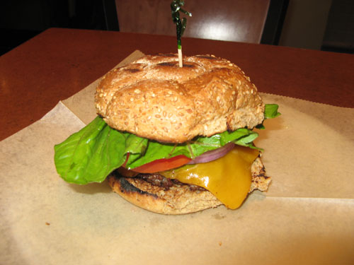 Hamburgers in New York Hamburgers in New York