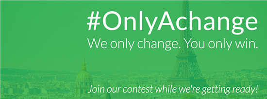 Instagram Contest: Moving forward… #OnlyAChange Instagram Contest: Moving forward… #OnlyAChange