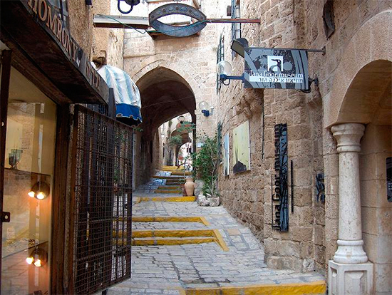 The neighborhood of the Old City of Jaffa, Tel Aviv The neighborhood of the Old City of Jaffa, Tel Aviv