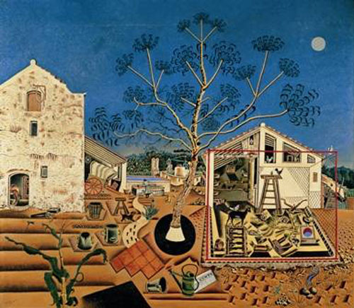 Joan Miró, the ladder of escape, in Barcelona Joan Miró, the ladder of escape, in Barcelona