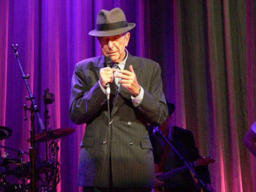Leonard Cohen in concert Leonard Cohen in concert