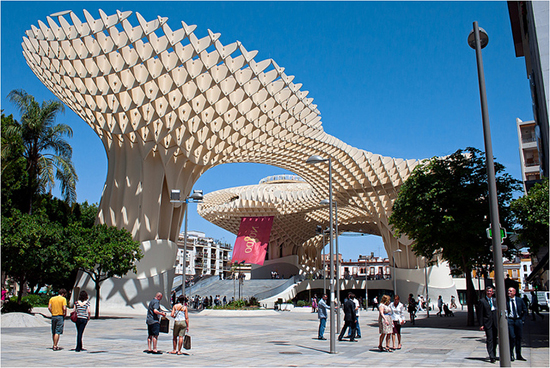 The Metropol Parasol in Seville