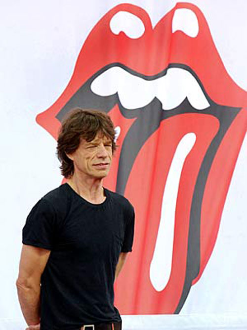 Mick Jagger exhibition in Milan