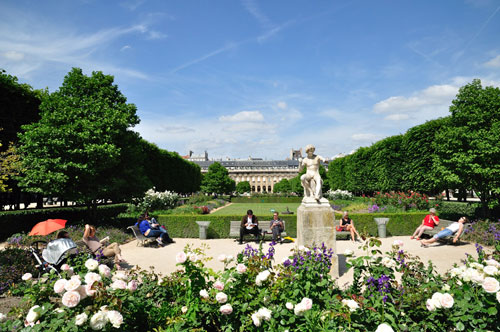 The Royal Palace in Paris
