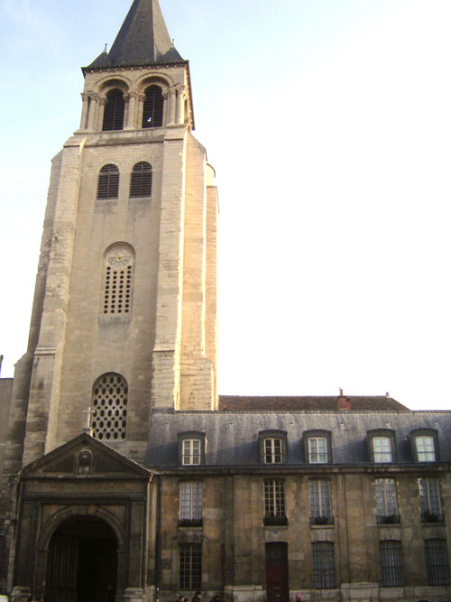 The abbey of Saint-Germain-des-Prés, the oldest church in Paris