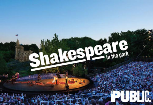 Shakespeare in Central Park in New York