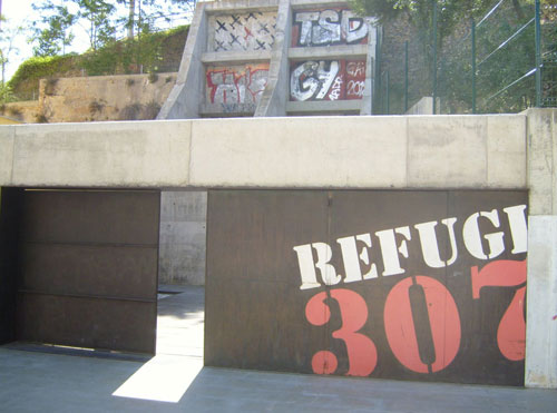 Shelter 307 in Barcelona