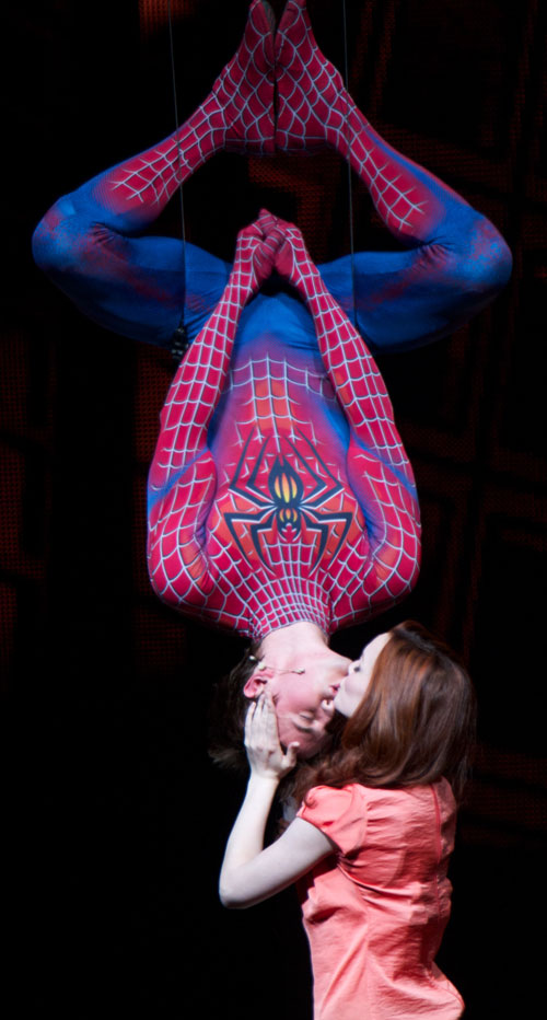 Spider-Man the musical in New York Spider-Man the musical in New York