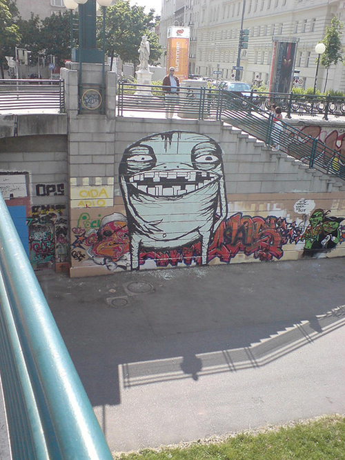 Street Art in Vienna Street Art in Vienna