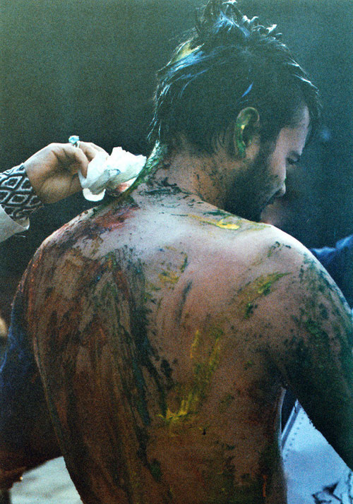 Young artists in Venice Young artists in Venice