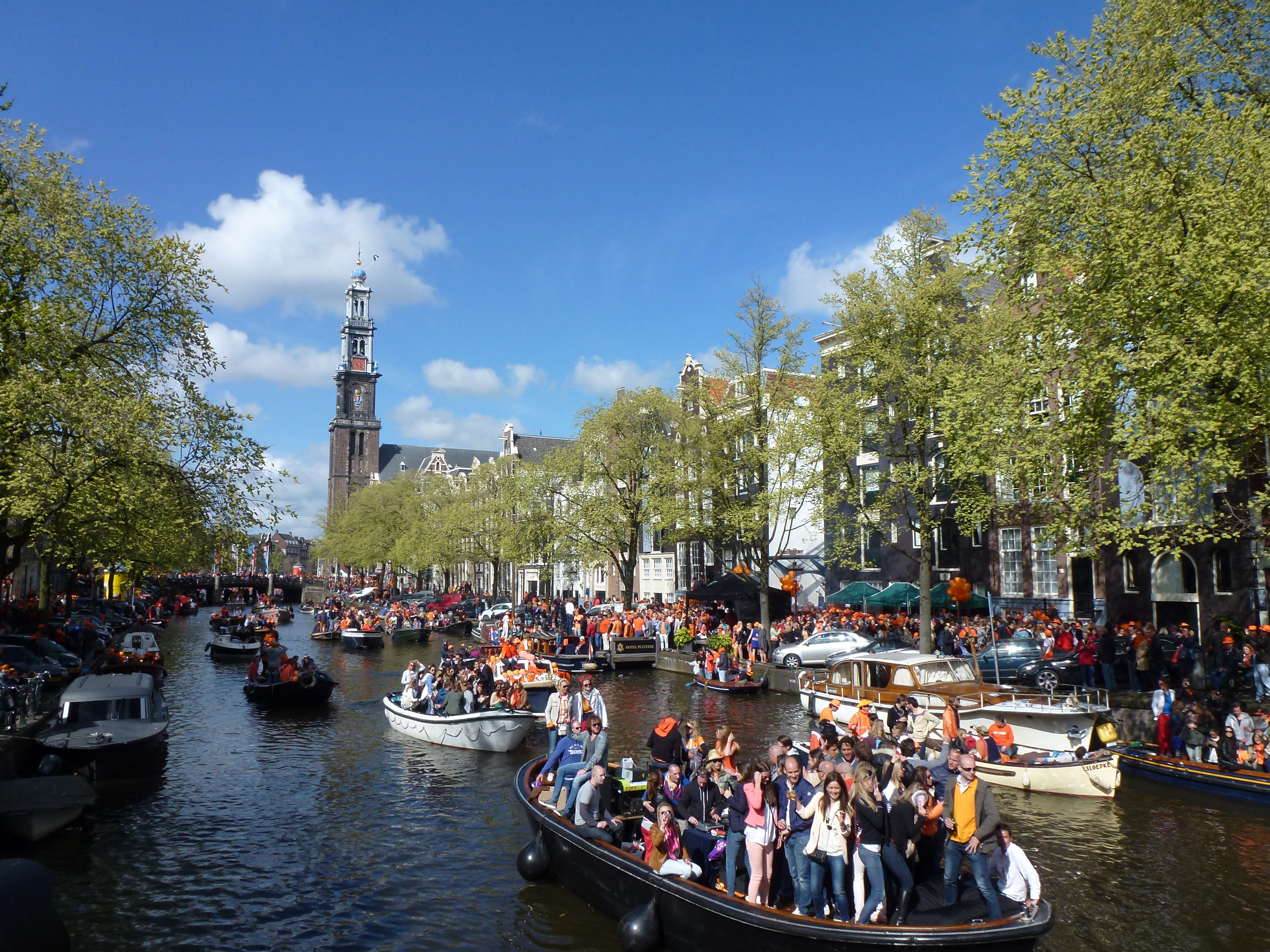 King's Day in Amsterdam King's Day in Amsterdam