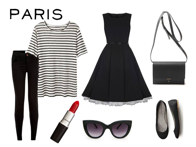 3 styles for 3 European cities